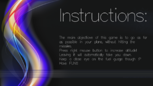 Instruction Page