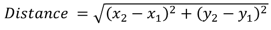  euclidean distance formula